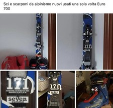 Attrezzatura sci alpinismo usato  Chiavenna