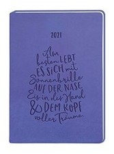 Terminplaner lederlook lila gebraucht kaufen  Berlin