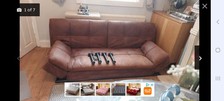Briwn faux leather for sale  SOUTHPORT