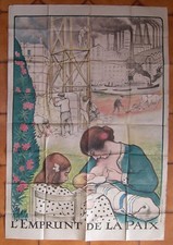 Affiche originale 1914 d'occasion  Plombières-lès-Dijon