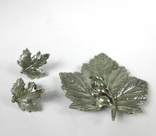 Vintage leaves brooch for sale  Port Saint Lucie