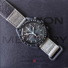 novo x Omega Bioceramic Moonswatch Mission To The Moon Watch -Com Caixa #2 comprar usado  Enviando para Brazil