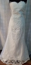 Wedding dress size for sale  EGHAM