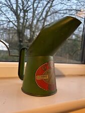 Vintage green tin for sale  WIGAN