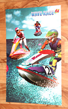 Pôster Wave Race 64 / Duke Nukem 64 Nintendo 64 Vintage Muito Raro 45x28cm, usado comprar usado  Enviando para Brazil