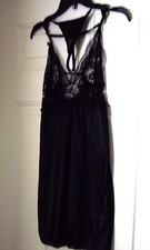 Black lace nightgown for sale  Maple Shade