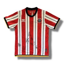 Squad signed sheffield for sale  SALTCOATS