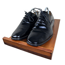 Mens black patent for sale  STRATFORD-UPON-AVON