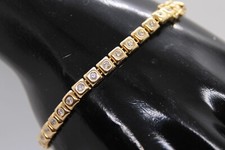 Bracelet rivière jaune d'occasion  Libourne