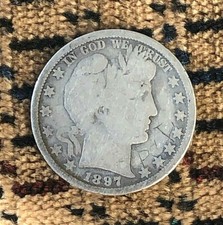 1897 silver barber for sale 1897 silver barber for sale  Rochester