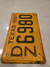 1955 texas license for sale  Phoenix