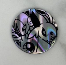 Pokemon Juegos de Cartas Coleccionables Espeon & Deoxys Moneda Plástica Plata Japonesa segunda mano  Embacar hacia Mexico