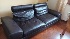 Vendo divano pelle usato  Rimini