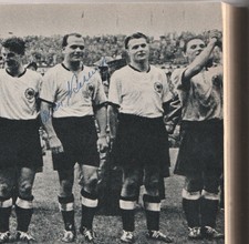 Org.Autogramm/Autograph Werner Kohlmeyer Weltmeister 1954 WM Chile 1962 Pele rar comprar usado  Enviando para Brazil