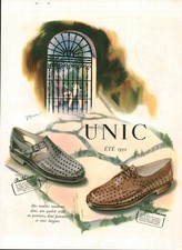 Publicité ancienne chaussures d'occasion  France