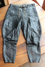 Schwarze vintage lederbreeches gebraucht kaufen  Nonnweiler