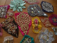 Sparkly indian sari for sale  ONGAR