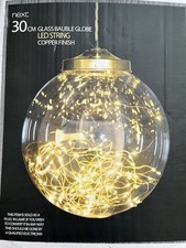 Glass bauble globe for sale  WARWICK