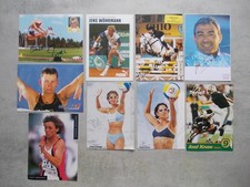Autogrammkarten sport mix gebraucht kaufen  Kefenrod