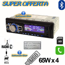 Autoradio bluetooth 1din usato  Napoli