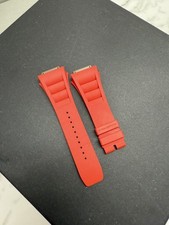Autêntica pulseira de borracha vermelha Richard Mille REAL DEAL 11M para RM011 comprar usado  Enviando para Brazil