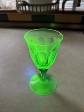 Uranium wine glass for sale  DERBY