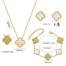 Edelstahl schmuck set gebraucht kaufen  Kirchhain