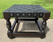 solid wood footstool for sale  Akron