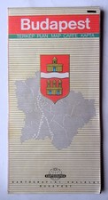 Budapest großer stadtplan gebraucht kaufen  Dresden