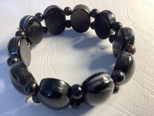 Stretchy agate bracelet for sale  STOKE-ON-TRENT
