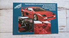 Prospectus brochure ferrari d'occasion  Longeville-sur-Mer
