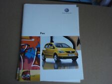 catalogue/brochure  volkswagen    fox  - 2/2007 comprar usado  Enviando para Brazil