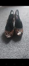 Barrats leopardprint sandals for sale  NEWTOWNARDS