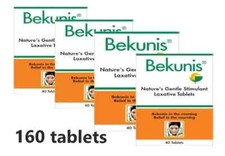 Bekunis Comprimidos ( 160 ) comprimidos laxantes estimulantes suaves - Extrato de Fruta Senna comprar usado  Enviando para Brazil