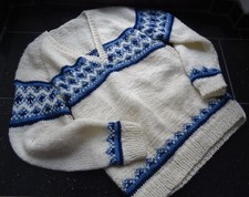 Schurwolle pullover norweger gebraucht kaufen  Meerane