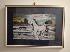 Quadro olio cavallo usato  Bisceglie