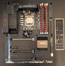 Placa-mãe Asus Sabertooth Z77 Intel Socket 1155 com Intel i5-3570K e 8gb gskill comprar usado  Enviando para Brazil