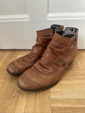Rieker stiefeletten niedriger gebraucht kaufen  Leipzig