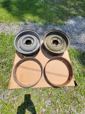 2 aros e anéis de roda de combate divididos Segunda Guerra Mundial Willys MB Ford GPW Jeep WO-A5549 GPW-1024, usado comprar usado  Enviando para Brazil