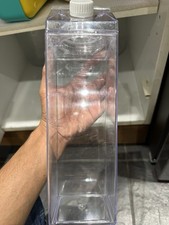 Clear milk carton for sale  MANCHESTER