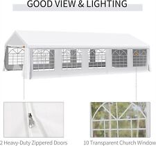Outsunny white heavy for sale  Atchison