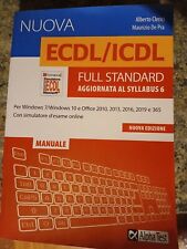 Manuale ecdl icdl usato  Bagnolo Piemonte