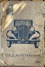 Libretto manutenzione fiat usato  Trieste