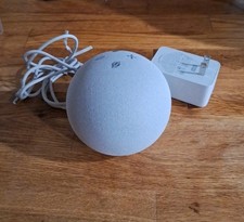 Amazon Echo Dot 4ª Geração Alto-falante Inteligente com Relógio - Branco B7W644 comprar usado  Enviando para Brazil