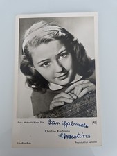 Christine kaufmann autogramm gebraucht kaufen  Möckmühl