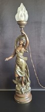 Jugendstil leuchte metallfigur gebraucht kaufen  Limburg a. d. Lahn