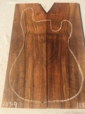 Conjunto de bookmatch de nogueira inglesa guitarra material Luthier 0,28 x 15 x 23" 103-9 comprar usado  Enviando para Brazil