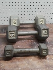 Lot dumbbells40lbs total for sale  Seguin