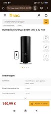 Humidificateur duux dxhu12 d'occasion  Bastia-