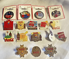 Pins de Coca-Cola, Jogos Olímpicos de 2002 Salt Lake City - Seleção de 17 comprar usado  Enviando para Brazil